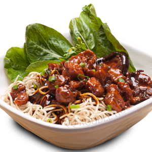 Mushroom Chicken Noodle