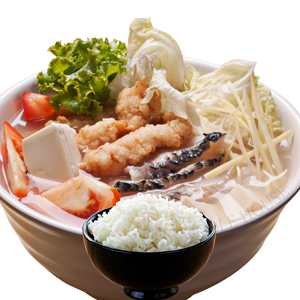 Double Fish Soup with Rice